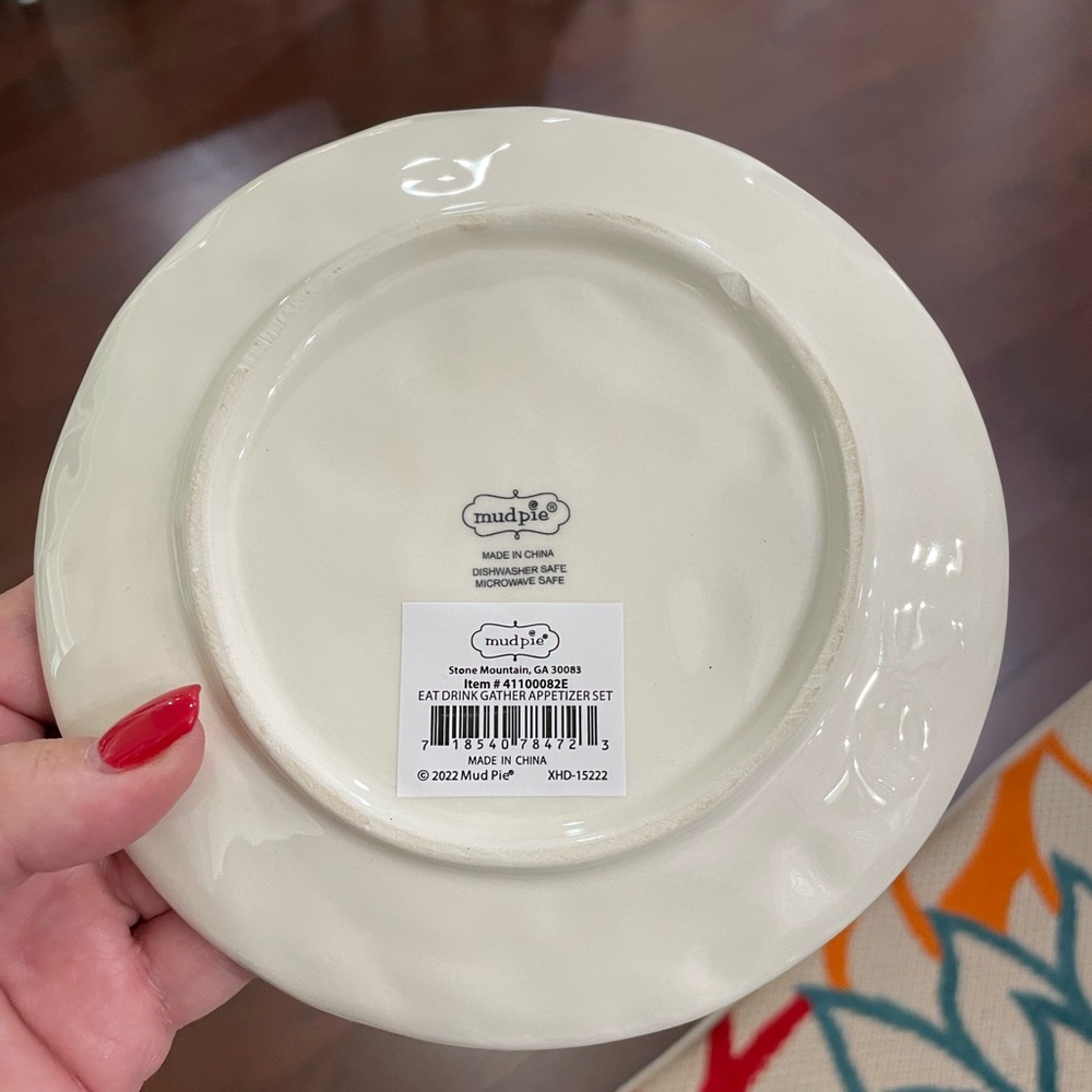 MUDPIE FALL “OH SO THANKFUL” SERVING / MIXING SET - Picture 9 of 11